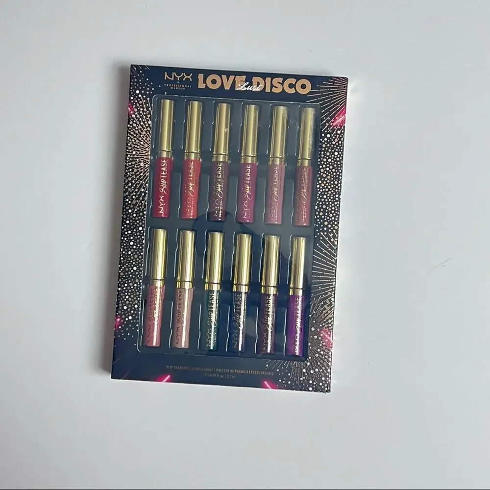 NYX Professional Love Lust Disco Lip Lacquer Set